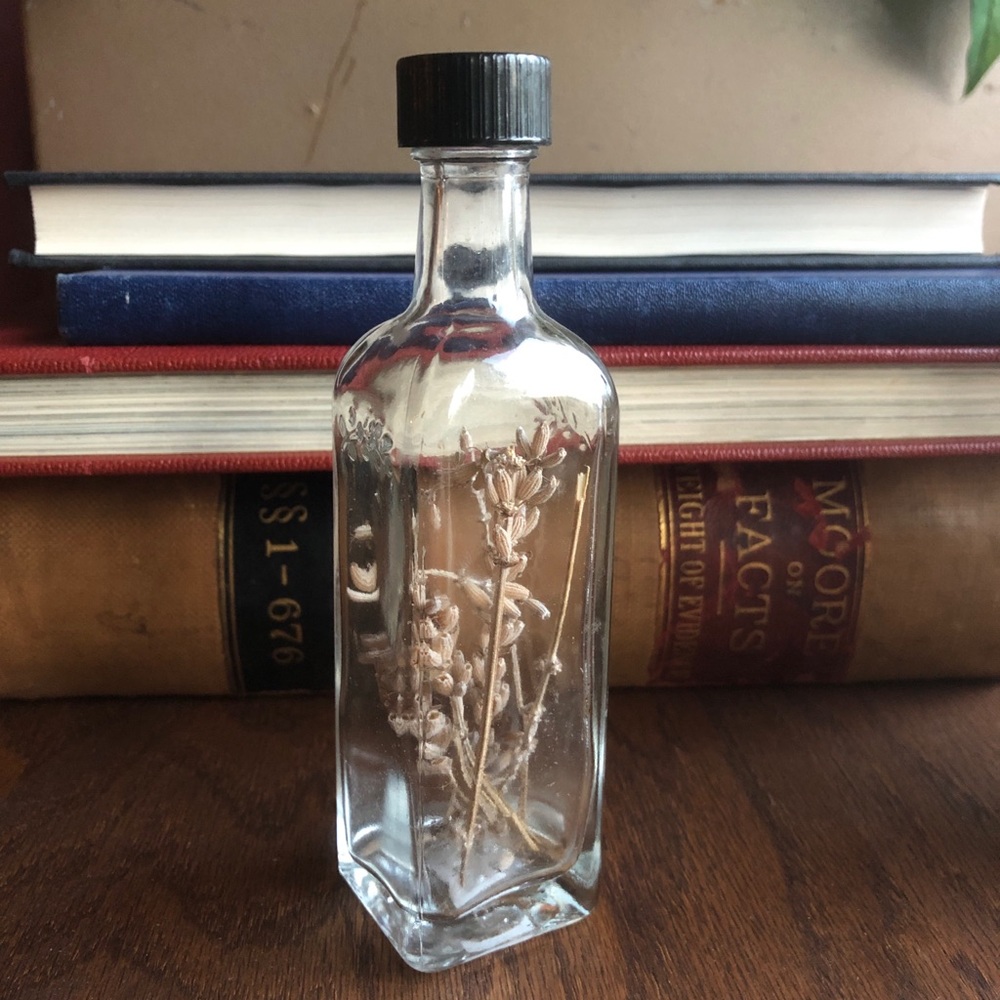 Vintage Lavender Display Bottle